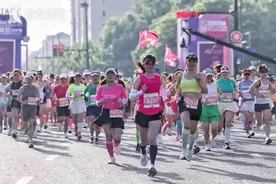 上海女子半程马拉松本周日举行 绽放女性魅力图片