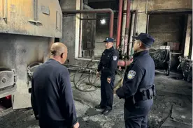 中心派出所开展冬季取暖安全隐患排查工作图片