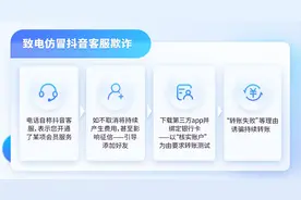 抖音反诈提醒：所谓“抖音客服”让你转账，千万别信图片