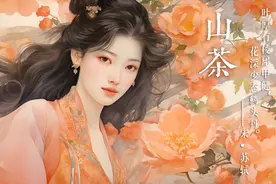 华夏花神·山茶｜耐得冬寒常鲜艳，一抹朱玉扮园林图片