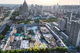 山东最大龙湖天街落户济南西部，预计明年6月竣工图片