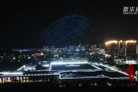 千城百县看中国｜深圳坪山：600架无人机闪耀夜空图片