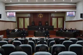 旁听庭审零距离  以案释法促提升图片