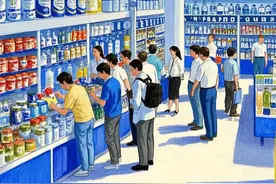 辣评AI绘|俄罗斯商品馆不姓“俄”，姓“钱”图片