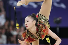 每一步都是历史！王子露艺术体操个人全能获第七名图片