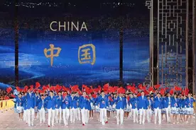 高清大图！亚运会开幕式这些瞬间太燃了图片