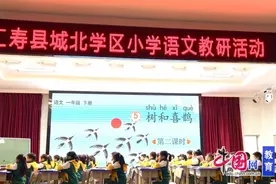 眉山仁寿城北学区小学语文教研活动在城北小学开展图片