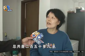 200多万的房子，掉漆、裂缝……开发商派的维修师傅：裂缝？正常！图片