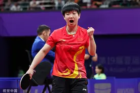 个人第三金！孙颖莎4-1早田希娜，国乒亚运女单七连冠图片