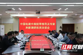 中国电建中南院、中国水利水电科学研究院、中国水电八局领导及专家到新田调研图片