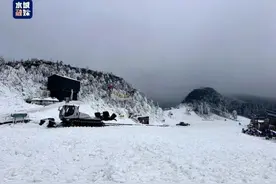 冰雪沐泉 冬游水城｜玉舍雪山滑雪场精心筹备，将于12月20日试运营图片