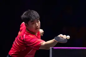 国乒队太原站包揽5冠，梁靖崑赢得太艰难了图片