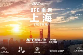 世界顶级MMA赛事重返中国大陆 UFC格斗之夜8月上演图片