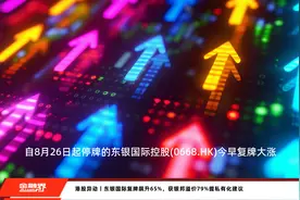 港股异动丨东银国际复牌飙升65%，获银邦溢价79%提私有化建议视频封面