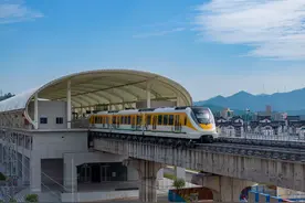广东首条磁浮线路清远磁浮旅游专线正式开通运营图片