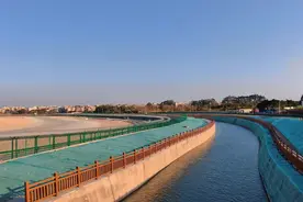 白云三期扩建工程景观河项目交付启用图片