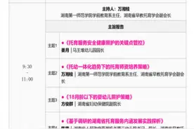 湖南省早教托育学会年会暨湖南省婴幼儿照护服务研讨会分会场活动圆满举行图片