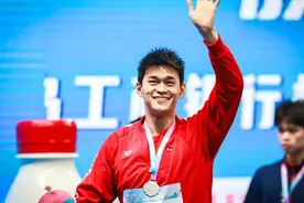 孙杨夺银：跟年轻的孩子共同成长图片