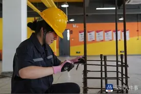 深圳05后女生吊运超700斤混凝土墙，闯入全国决赛获大奖图片