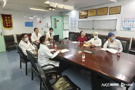 切除骶骨肿瘤后重建，中山一院专家用了两套不同的手术机器人图片