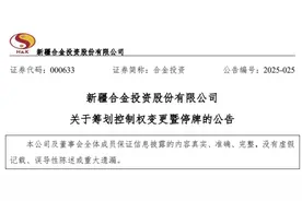 股价提前涨停！合金投资或将易主图片