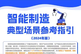 工信部印发《智能制造典型场景参考指引（2024年版）》图片