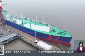 再度刷新纪录 沪东中华交付今年第7艘LNG船视频封面