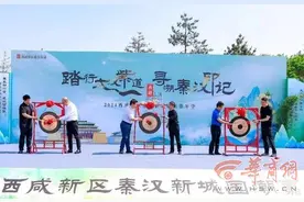 大汉紫道泾渭大道至长陵段即将建成开放图片