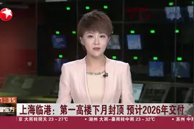 上海临港：第一高楼下月封顶 预计2026年交付视频封面