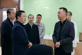 杨君在兰州新区省残疾人综合服务基地调研图片