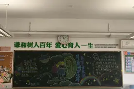 沣东车辆小学开展第二期黑板报评比展示活动图片