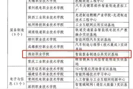 点赞！潍坊职业学院获评全国“百所数智化标杆实训基地”图片