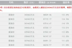 杭州土拍，楼面价8.8万元/平方米刷新纪录图片