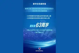 延长至63岁！公安部明确了图片