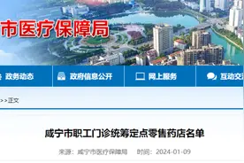 名单公布！340家药店！图片