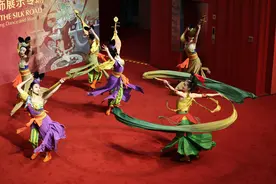 飞天婀娜、金刚雄健……中国美术馆这场表演展现敦煌丝路歌韵图片
