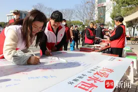 南京高淳红十字会举行“真爱永恒”遗体器官捐献纪念日活动图片