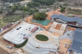 江西南昌梅岭云端索道建设进展顺利 预计6月试运行图片