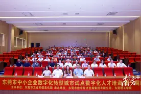 试点城市人才培训这样做！东莞国企为中小企业数字转型送“智囊”图片