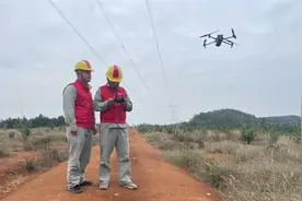 无人机激光雷达巡视打造输电线路安全通道图片