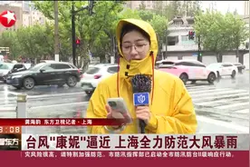 台风“康妮”逼近 上海全力防范大风暴雨 昨夜今晨全市普降暴雨 强降水将持续至今天白天视频封面