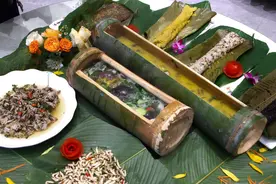 昆虫宴、阿卡竹筒宴…版纳这些特色宴席让人垂涎图片
