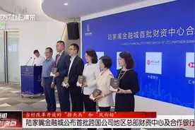 陆家嘴金融城公布首批跨国公司地区总部财资中心及合作银行图片