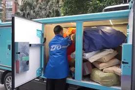 科创未来丨成都第一批无人快递车上路，规模化投用还有多远？图片