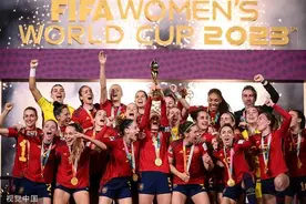 西班牙夺女足世界杯冠军，成继美、挪、德、日后第五支冠军球队图片