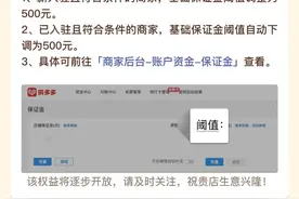 商家重大利好！拼多多“百亿减免”一揽子政策密集落地图片