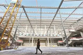 丰台火车站交通枢纽实现主体完工图片