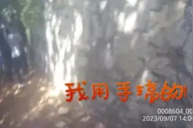 两小学生徒手挖出40cm炮弹，送进校长办公室图片