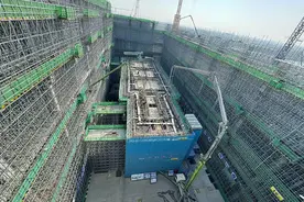 逐绿向新山海间——电建核电公司建设广东廉江核电工程侧记图片