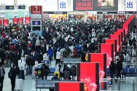 北京南站逐步迎来客流高峰，四座快速进站厅已全面开启图片